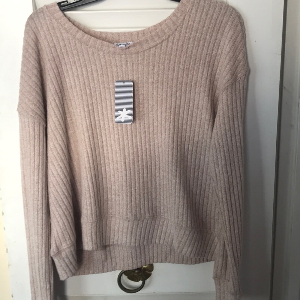 Pink dusty rose sweater